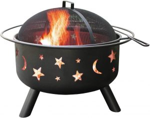 Big Sky Stars and Moons Firepit