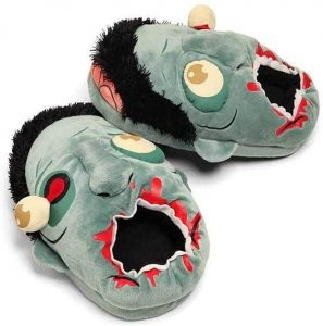 ThinkGeek - Zombie Plush Slippers (One size fits most)
