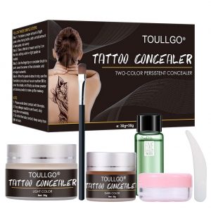 Waterproof Concealer Set to Cover Tattoo/Scar/Acne/Birthmarks