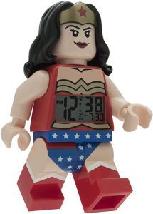 Best Girls Gifts - Lego DC Comics 9009877 Super Heroes Wonder Woman Kids Minifigure Light up Alarm Clock